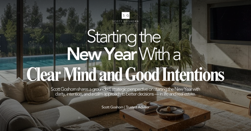 Starting the New Year With Clarity & Intention | Scott Goshorn